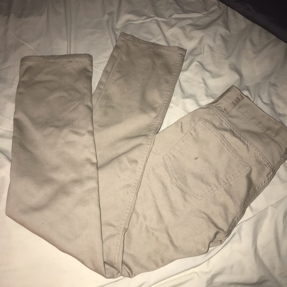 Levi’s jeans 30x30 beige/brown slim - Picture 3 of 4